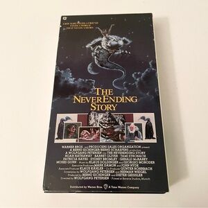 Vintage The NeverEnding Story VHS 1991 Warner Home Video Classic 80s Movie